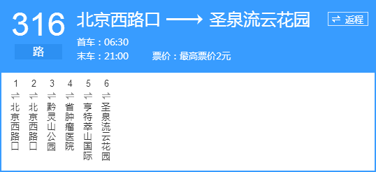 貴陽市316路公交路線